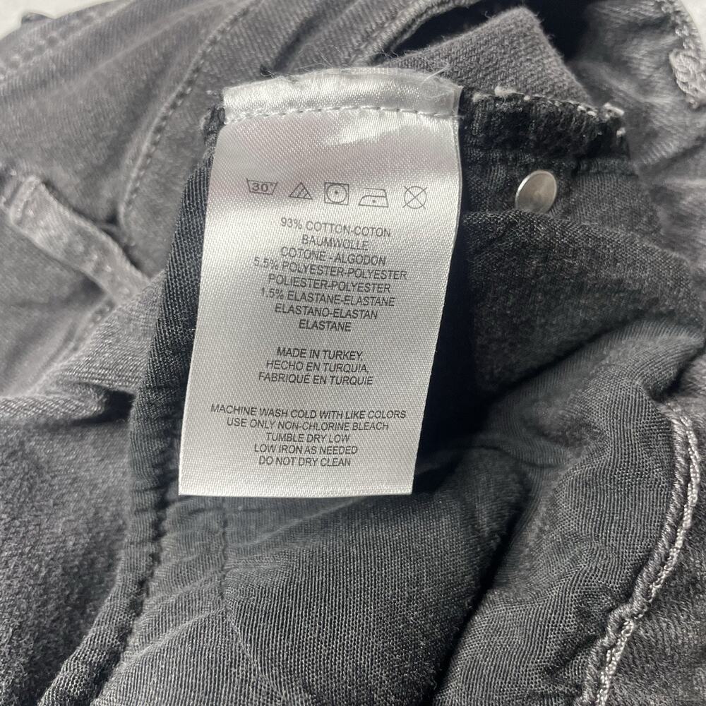 Free People Fringe Crop Jeans in Smoke Black (Gray) Size 26 61502-16515125 - Picture 16 of 16